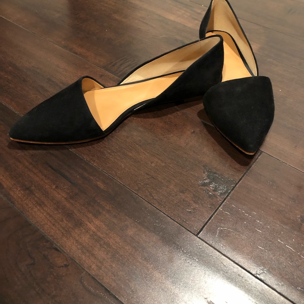 J. crew pointy flats